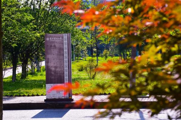 贵州财经大学学校门口图片